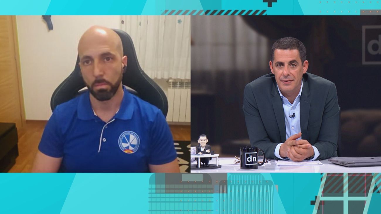 Diego Madrazo, portavoz de AUGC, exige que Marlaska y Mercedes González den la cara: "Tienen obligación de comparecer y dar explicaciones"