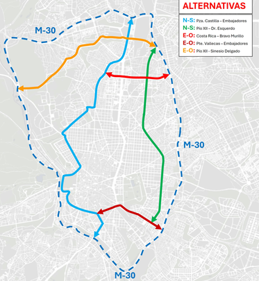 Rutas alternativas / AYTO. MADRID
