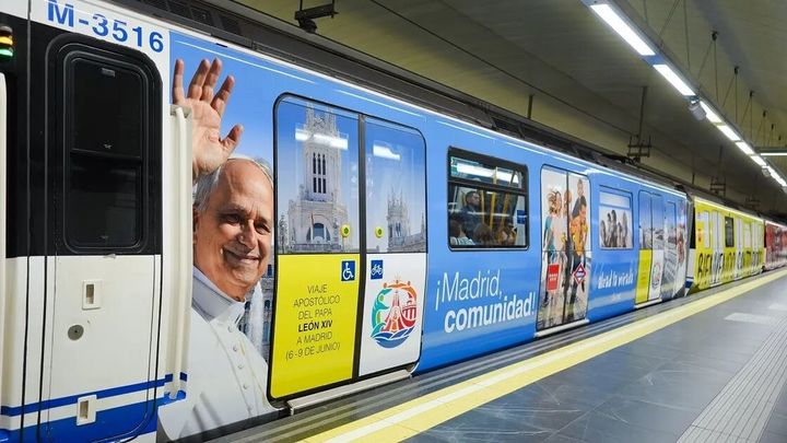 El tren del Papa / METRO DE MADRID