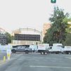 La plaza de Lima, cerrada al tráfico por la visita de León XIV