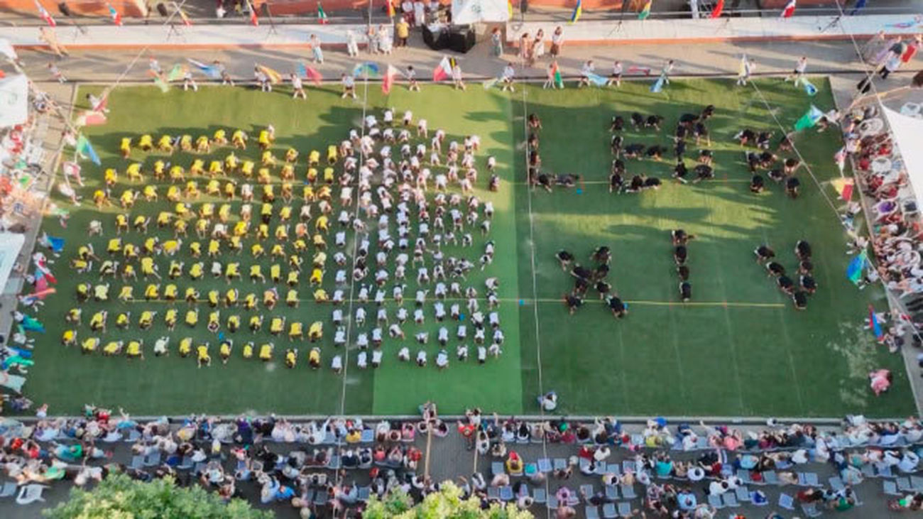 Los colegios católicos se vuelcan en los preparativos ante la visita del Papa