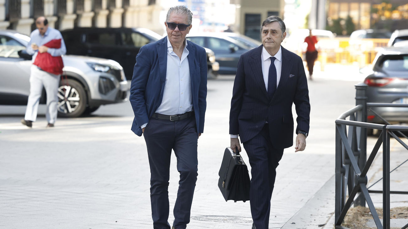 El exconsejero de Presidencia de la Comunidad de Madrid, Francisco Granados  a su llegada a la Audiencia Nacional