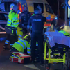 Un motorista herido grave tras sufrir una caída en el Paseo de la Castellana