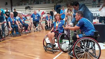 CD Iplacea de Alcalá de Henares, campeón de España de balonmano en silla de ruedas