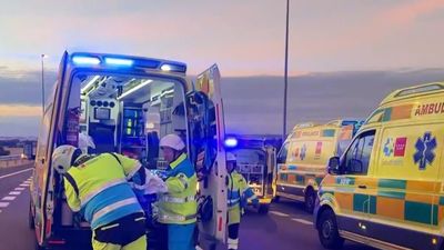 Mueren dos personas y otras tres resultan heridas en un accidente de tráfico en la M-410, en Humanes