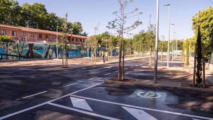 Abierto el aparcamiento público de la calle Luis Vives, en Alcalá