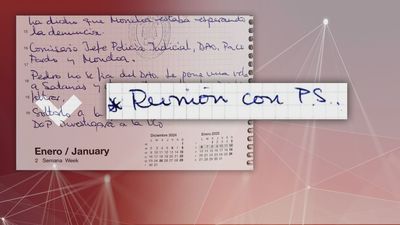 Moncloa niega que "P.S." en la agenda de Leire Díez se refiera a Pedro Sánchez