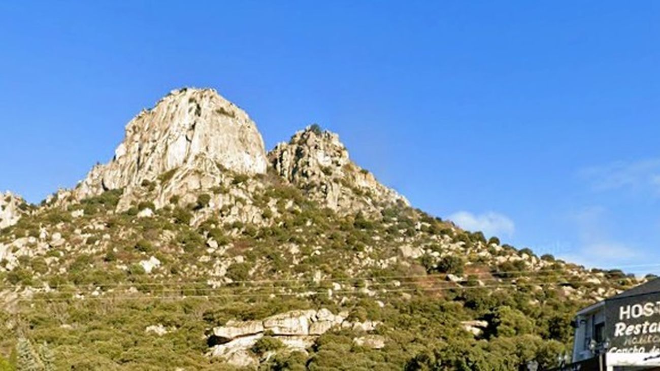 Pico de la Miel, en La Cabrera, Sierra Norte de Madrid
