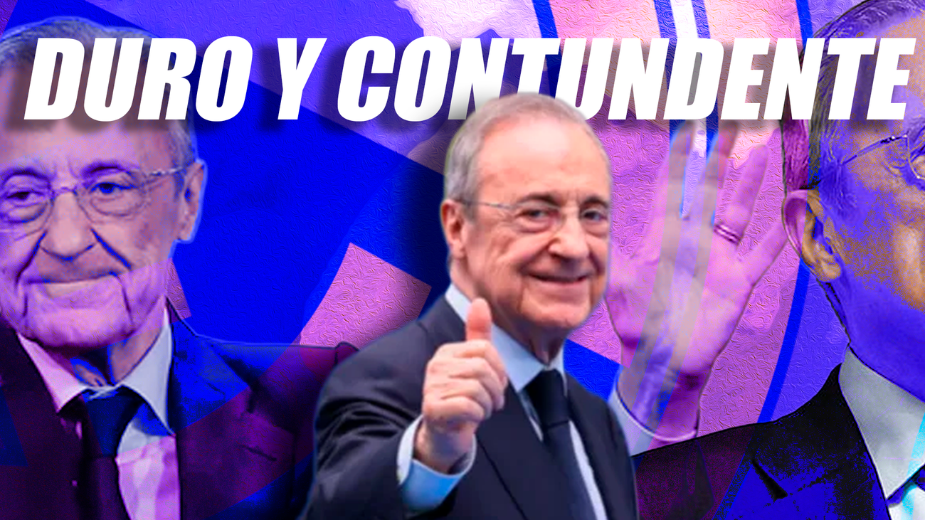 Florentino Pérez: "Está en juego nuestro futuro, a la otra candidatura le vale todo"