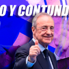 Florentino Pérez: "Está en juego nuestro futuro, a la otra candidatura le vale todo"