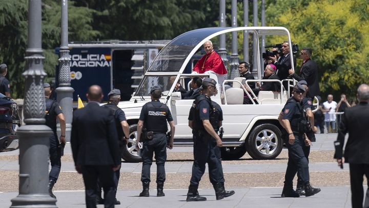 El Papa recorrerá en papamóvil las cales de Madrid / EUROPA PRESS