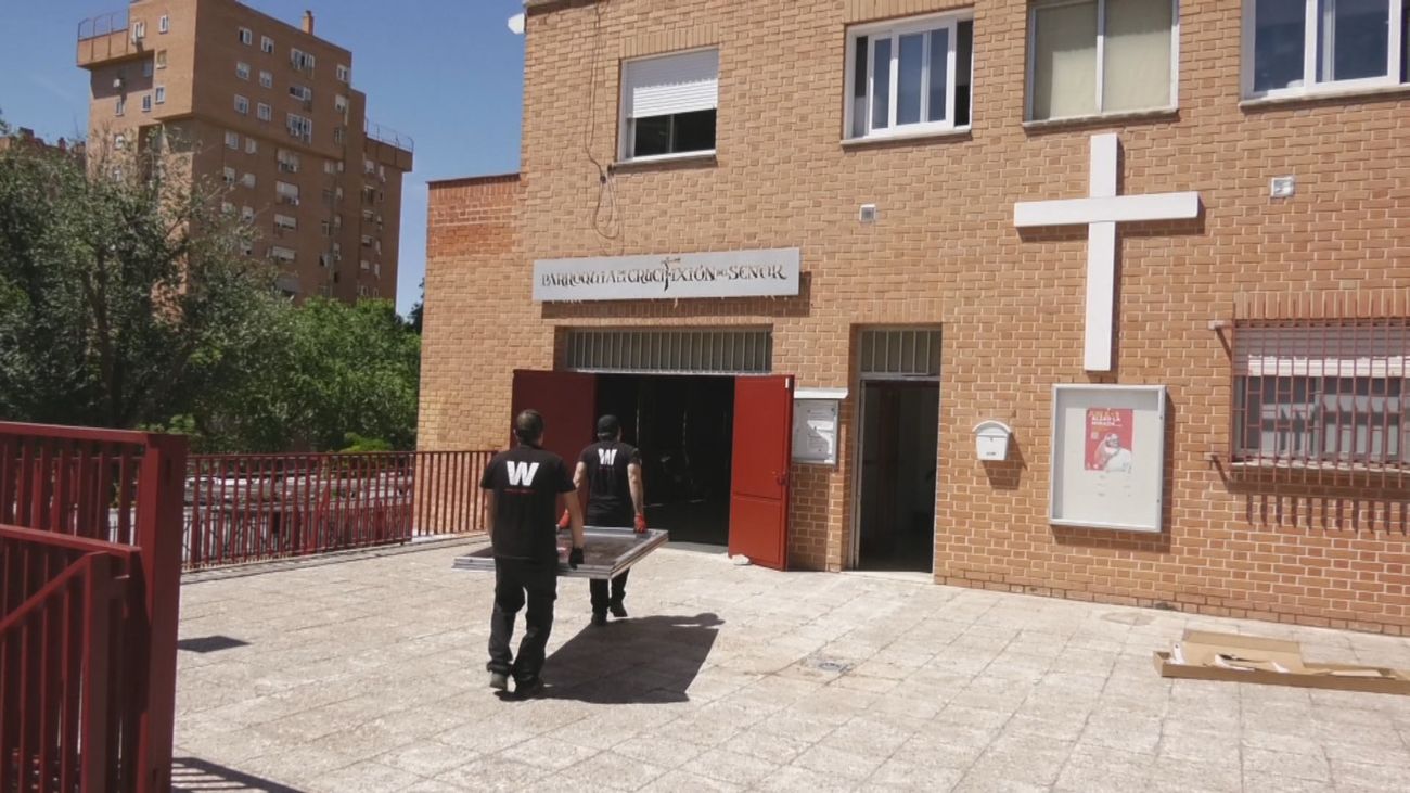 El barrio de Latina se vuelca con la visita del Papa León XIV