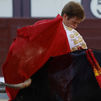 Momento de tensión en Las Ventas, un toro devuelto a corrales hiere a una persona