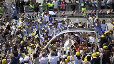Madrid toca el cielo con la visita de León XIV