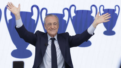 Florentino Pérez, reelegido presidente del Real Madrid