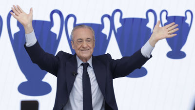 Florentino Pérez, reelegido presidente del Real Madrid