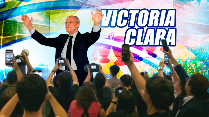 Euforia y humildad en la celebración de Florentino Pérez