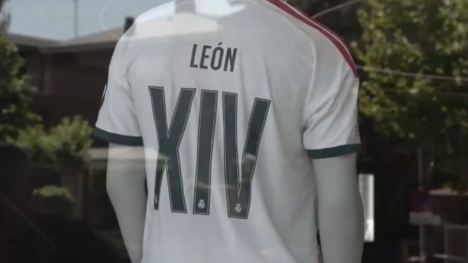 El Real Madrid vende la camiseta con el nombre de León XIV a 195 euros