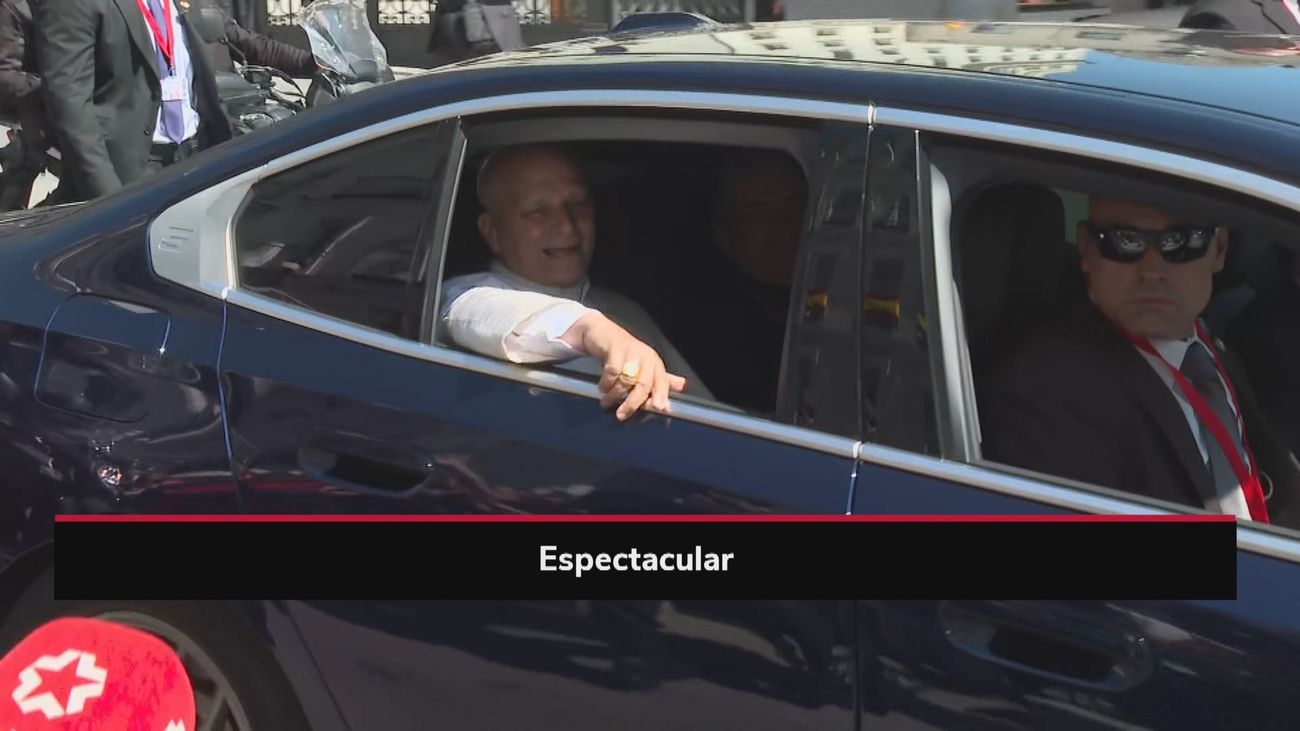 El Papa contesta a Telemadrid y dice que Madrid le ha sentado "espectacular"
