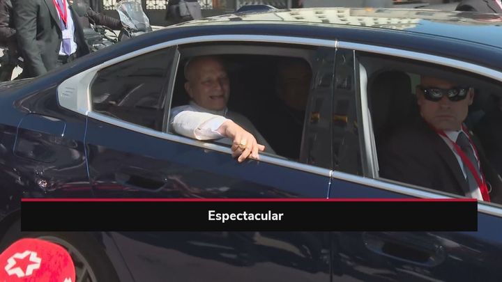 El Papa contesta a Telemadrid y dice que Madrid le ha sentado "espectacular"