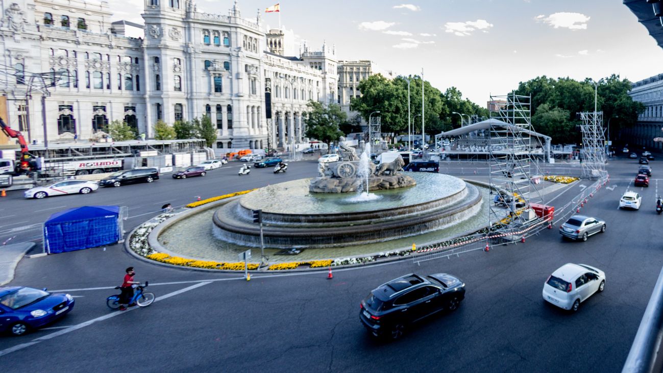 Lunes con un 13% menos de tráfico por la visita de León XIV