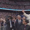 El Papa celebra en el Bernabéu un multitudinario Encuentro Diocesano