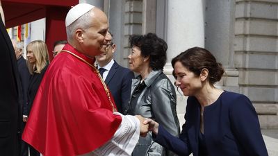 Ayuso celebra la imagen de España como país "alegre y generoso" con la visita del Papa