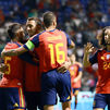 1-3. España vence a Perú en el último amistoso antes del Mundial
