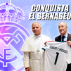 Así conquistó el Papa el Bernabéu, 'su' estadio