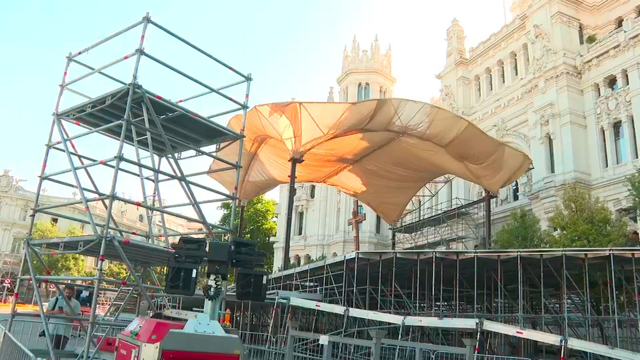 Madrid va recuperando la normalidad tras la visita del Papa