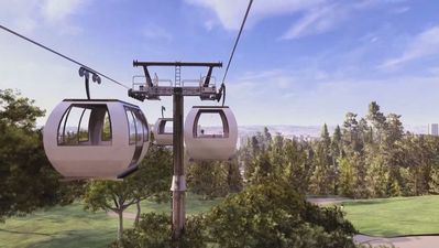 Así serán las flamantes nuevas cabinas del teleférico de Madrid