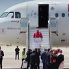 El papa León XIV aterriza en Barcelona para iniciar su visita de dos días a Cataluña