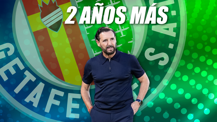 Bordalás renueva con el Getafe hasta 2028