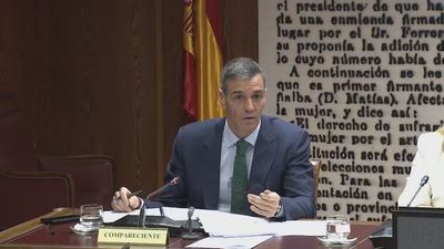 El tiempo retrata el discurso de Pedro Sánchez sobre la "máquina del fango"