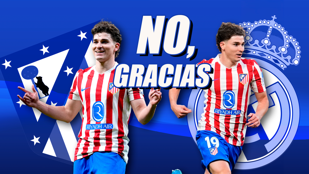 EL Atlético de Madrid se ríe de la oferta del Real Madrid por Julián Alvarez