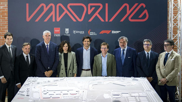 El circuito Madring, preparado para una presentación mundial