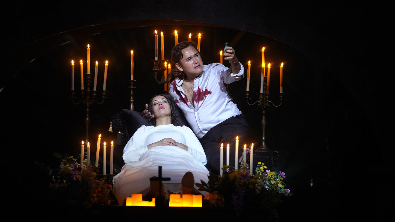 Representación de 'Romeo y Julieta' en el Teatro Real de Madrid