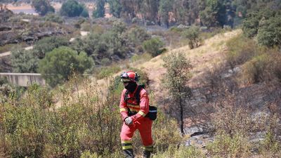 El Infoca da por estabilizado el incendio de Villanueva (Huelva)