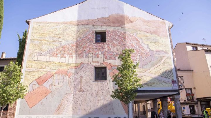 Alcalá de Henares sustituye el mural que le hermanaba con la ciudad argentina de Azul