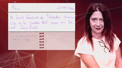 Leire Díez diseño una estrategia para intentar parar el caso de David Sánchez