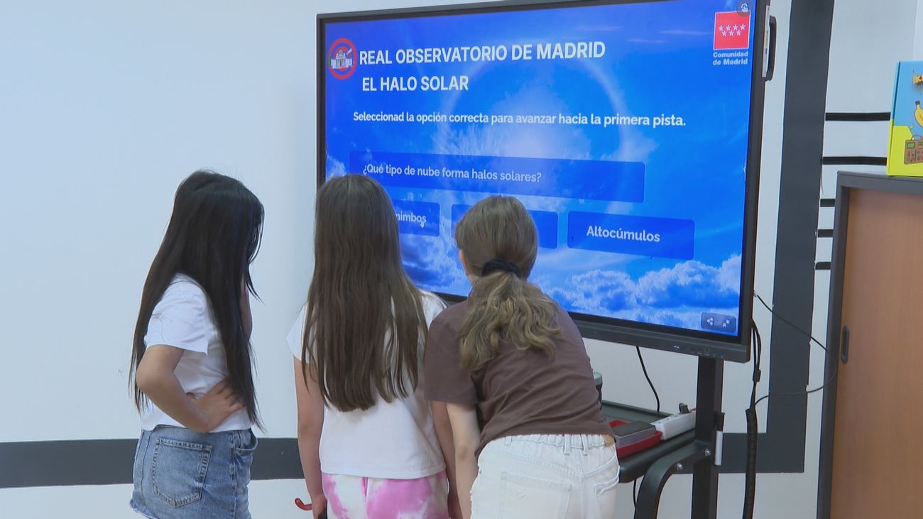 Los alumnos madrileños se preparan para el eclipse solar de agosto con retos didácticos