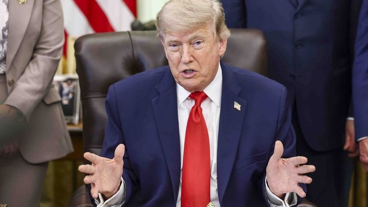El presidente de EEUU, Donald Trump