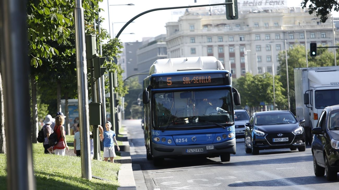 Cinco manifestaciones y eventos en Madrid  alterarán el tráfico y afectarán a 120 líneas de EMT este sábado