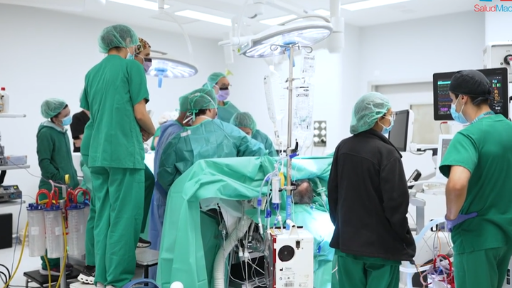 Trasplante de intestino y páncreas en el hospital 12 de Octubre