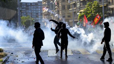 Violencia y actos vandálicos en una manifestación contra el G7 en Ginebra