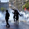 Manifestación contra el G7 en Ginebra
