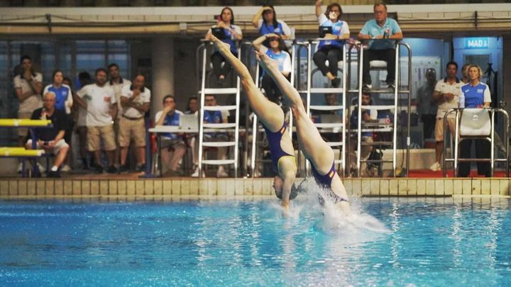 Las madrileñas Antolino y Carvajal logran el doblete en la final de plataforma