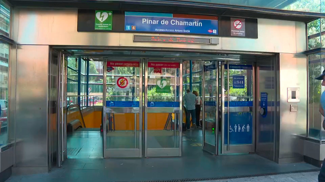 Madrid descarta modificar el tramo de la L1 de Metro entre Chamartín y Pinar de Chamartín