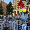 Quinta semana del año de huelga nacional de médicos contra el Estatuto Marco
