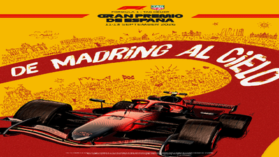 La curva 'Monumental' ilustra el cartel oficial del GP de Fórmula 1 en Madrid